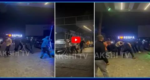 Drunken Revellers Run Wild In Visakhapatnam 1