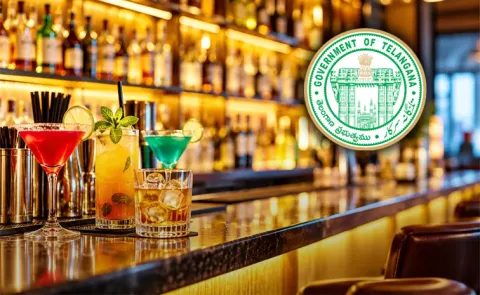 Bar Owners Call for Statewide Shutdown in Telangana Starting Tomorrow