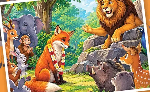 Children's Inspiration Story On Fox Moral Story Good Deeds Life Lesson