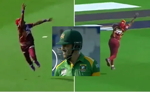 Dwayne Bravo Catch Leaves Faf du Plessis Awestruck-WCL 2026