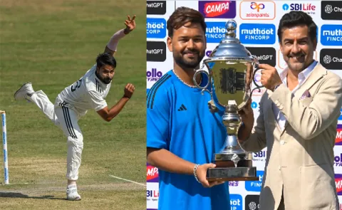 Mukesh Kumar 6 Wkts-ROI-Won Irani Cup 2026-Beat-Jammu And Kashmir