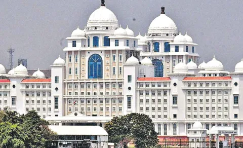 Is Lunch Halted Now Drinking Water Crisis at Telangana Secretariat