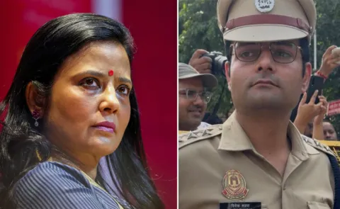 Mahua Moitra scathing attack on Delhi Police ACP Vivek Bhagat7