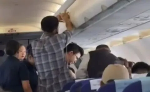 Doctors Delhi Aizawl Flight Save Critically Ill Passenger10