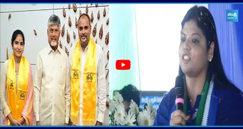  Botsa Satyanarayana Daughter Anusha Mass Speech 1