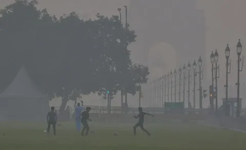 Delhi sees most polluted start to October since 2020