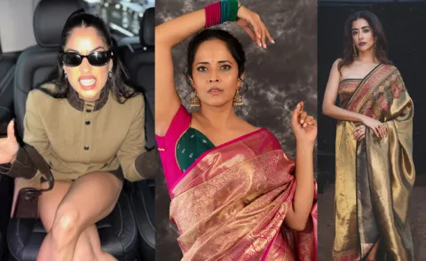 Janhvi Kapoor And Anasuya Latest News