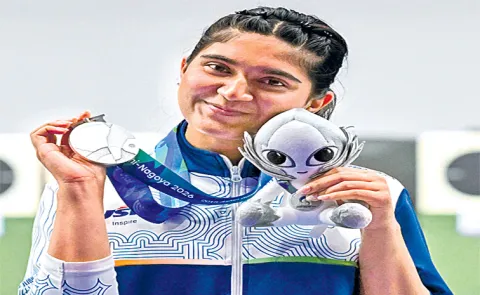 Esha Singh Wins Silver for India Womens 25m Pistol event in Asian Games 20269