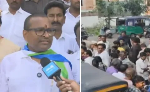 Tension In Vijayawada West Constituency