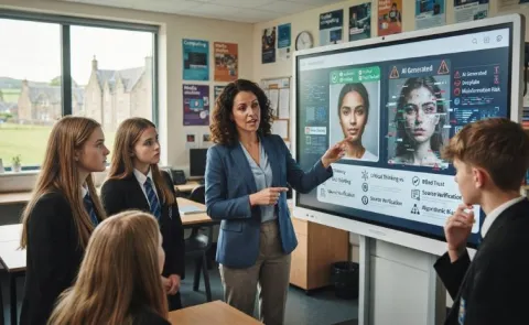 Scotland inaugural artificial intelligence educator cautions students8