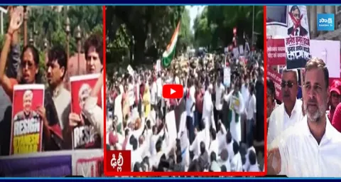 Tension At Delhi INDIA Bloc MPs Protest Against CEC Gyanesh Kumar 1