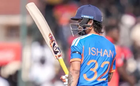 ishan Kishan goes past Virat Kohli to set a new Indian record for most T20 runs in a calendar year