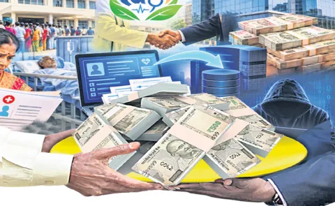 Handover of patient data of government hospitals to a private company
