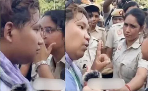 Delhi Cop Praised for Graceful Handling of Transgender Protester