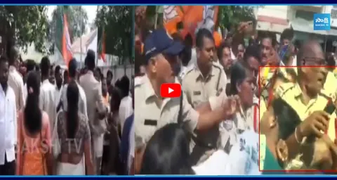 High Drama at Siddipet Gandhi Chowk 1