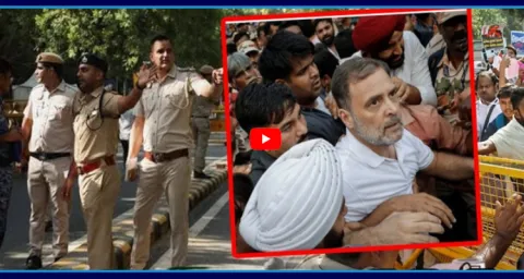 Delhi Reverberated With Protests By The Opposition 1