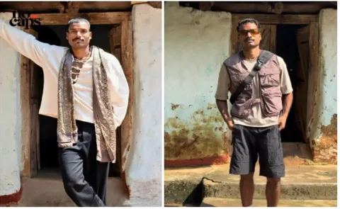 Jharkhand farmer fashion Video reels Goes Viral