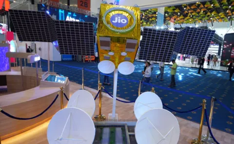 Jio 1600 Satellites 23 Ground Stations Satellite Connectivity India