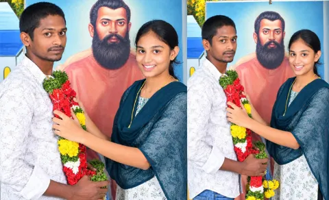 Love Couple From Krishna District Seek Police Protection