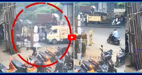Road Accident In Balanagar Hyderabad 1