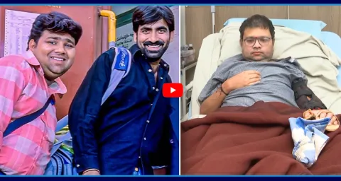 Star Comedian Ramachandra Bedridden In Hospital 1
