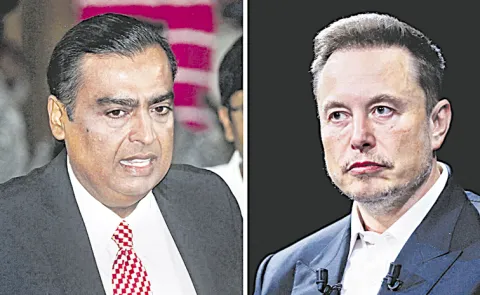 Elon Musk asks is Ambani the real boss of India