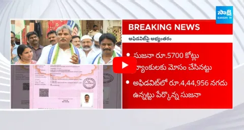 MP Kesineni Nani Demands For Scrutiny Of Sujana Chowdary Affidavit 