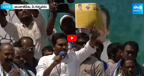 CM Jagan about Chandrababu Fake Promises In Manifesto
