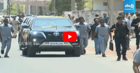 CM YS Jagan Files Nomination In Pulivendula