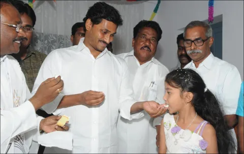 Jagan Mohan Reddy  Christmas celebrations