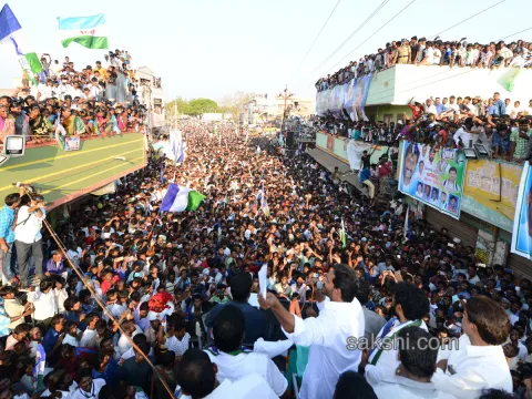 ys jagan election campaign in Krishna district Avanigadda - Sakshi