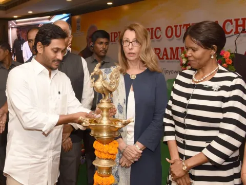 AP CM YS Jagan Speech in Diplomatic Outreach Summit Photo Gallery - Sakshi