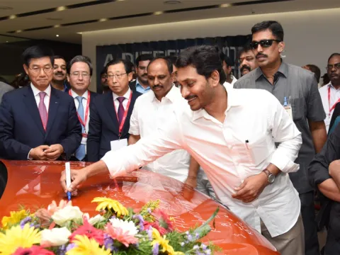 AP CM YS Jagan To Launch KIA Motor Plants In Anantapur Photo Gallery - Sakshi