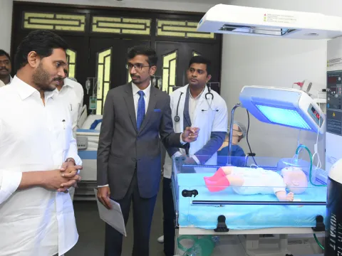 CM YS Jagan Launches Medical Oxygen Plant Photo Gallery - Sakshi