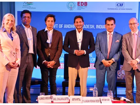 CM YS Jagan Davos Tour Photo Gallery - Sakshi