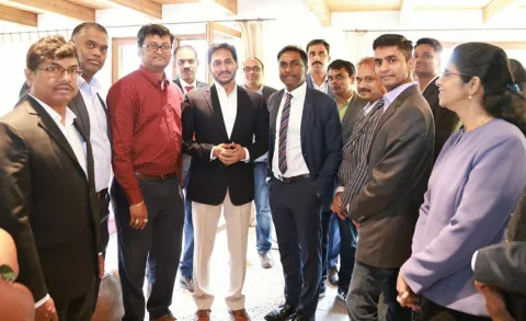 CM YS Jagan Davos Tour Photos Gallery - Sakshi