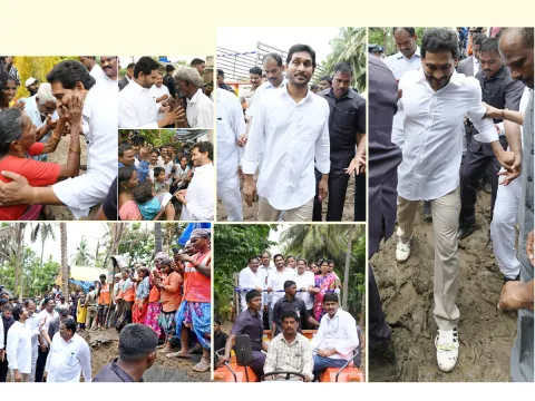 AP CM YS Jagan tours flood hit areas of Konaseema district Photo Gallery - Sakshi