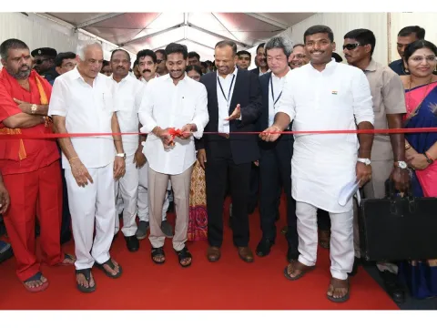 AP CM YS Jagan Foundation Stone for Companies in APSEZ Atchutapuram Anakapalli Photo Gallery - Sakshi