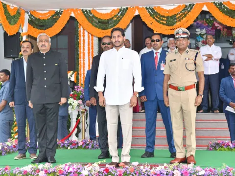 AP Government Celebrating Andhra Pradesh Incarnation Day Ceremony - Sakshi