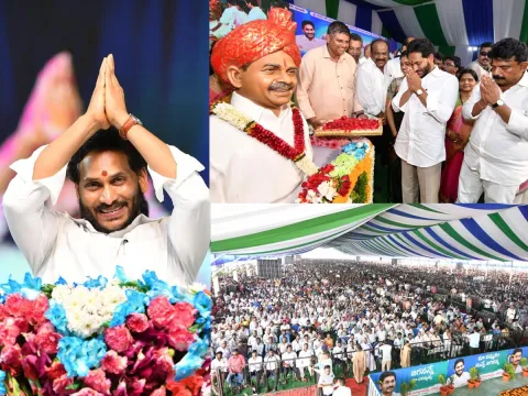 CM YS Jagan Machilipatnam Public Meeting Photos - Sakshi
