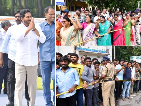 AP CM YS Jagan Console To YSRCP MLA Maddali Giridhar Family Photo Gallery - Sakshi