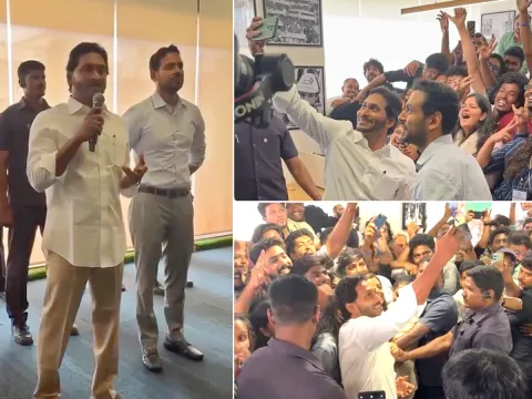 AP CM YS Jagan Meet with IPAC Team Photos