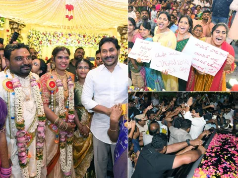 YS Jagan Attends Konda Suryapratap Reddy Wedding