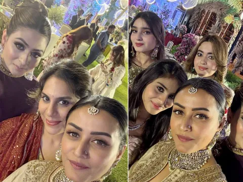Namrata And Upasana Attended Friend Iftar Party Photos