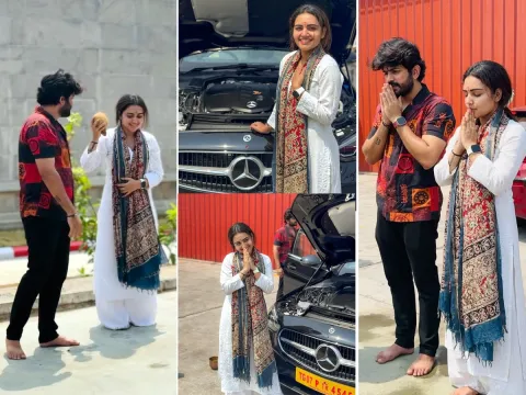 Soniya Singh Virupaksha actress buys a new car
