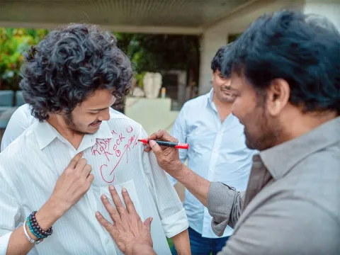 Court Movie Team Meets Chiranjeevi Photos