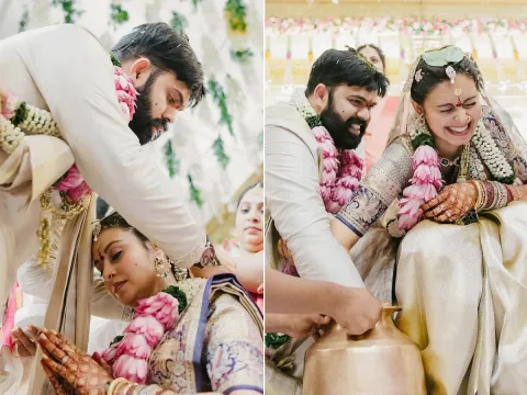 Actress Abhinaya Shares Wedding Photos On Social Media8