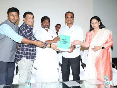 Telangana Gaddar Awards Curtain Raiser Event 2024 Photos