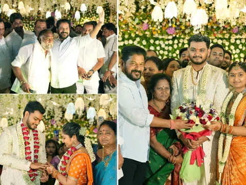 Jagga Reddy Daughter Jaya Reddy Guna Chaitanya Reddy Engagement Ceremony Photos