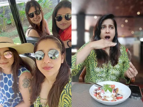 Anchor Rashmi Gautam Enjoys Bali Vacation After Surgery Photos VIral1